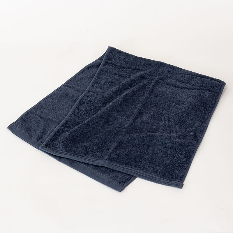 しっかりビックフェイスタオル 40×100cm ネイビー