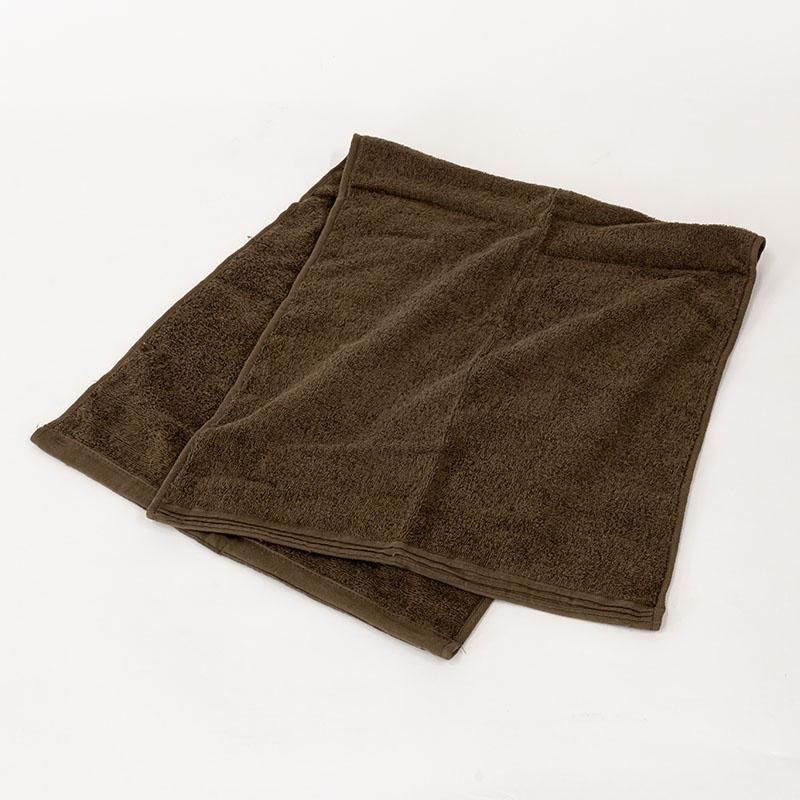 しっかりビックフェイスタオル 40×100cm ブラウン