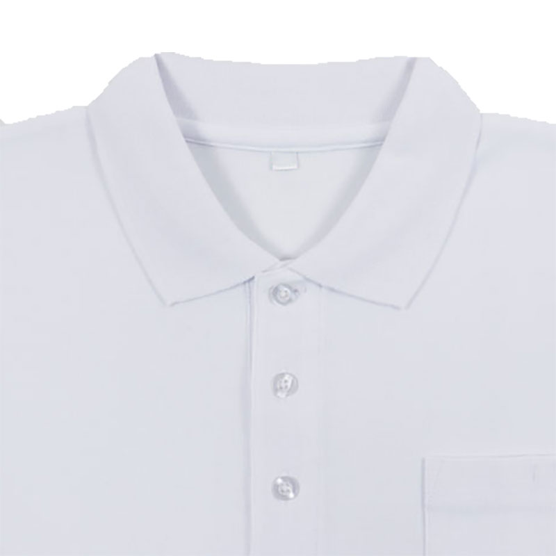 【お取り寄せ商品】男児 長袖 スクールポロシャツ 白