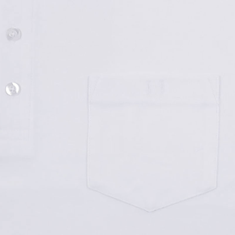 【お取り寄せ商品】男児 長袖 スクールポロシャツ 白