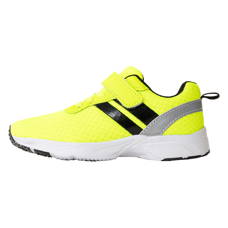 子供軽量スポーツシューズ イエロー