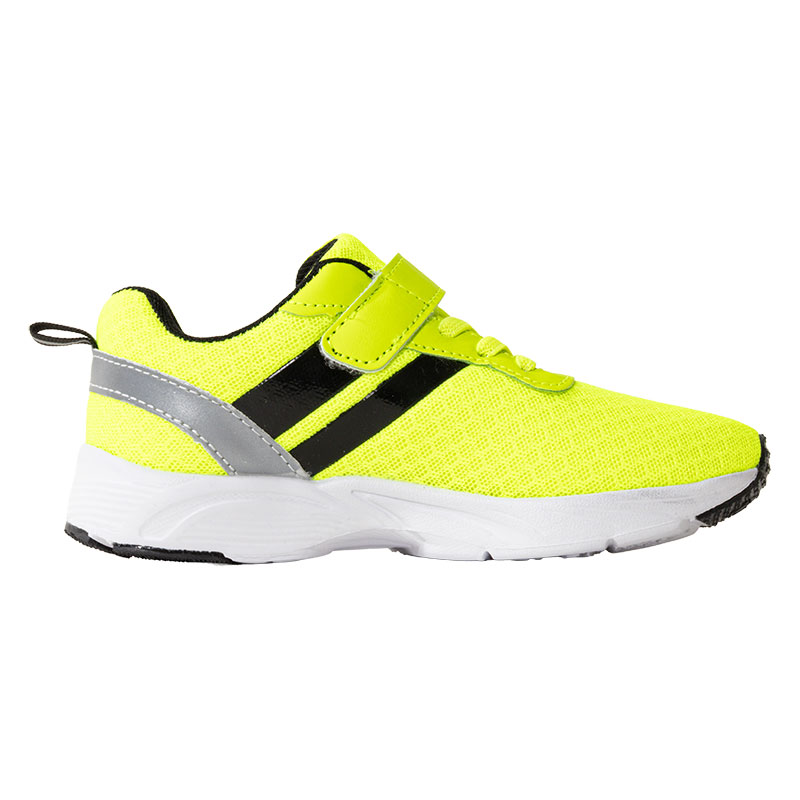 子供軽量スポーツシューズ イエロー