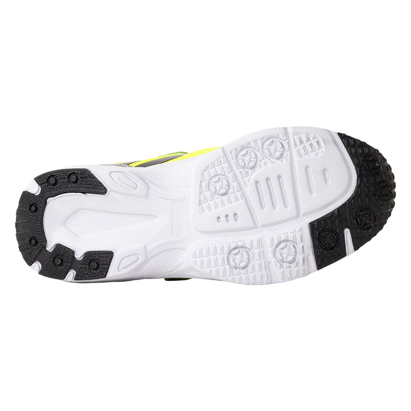 子供軽量スポーツシューズ イエロー