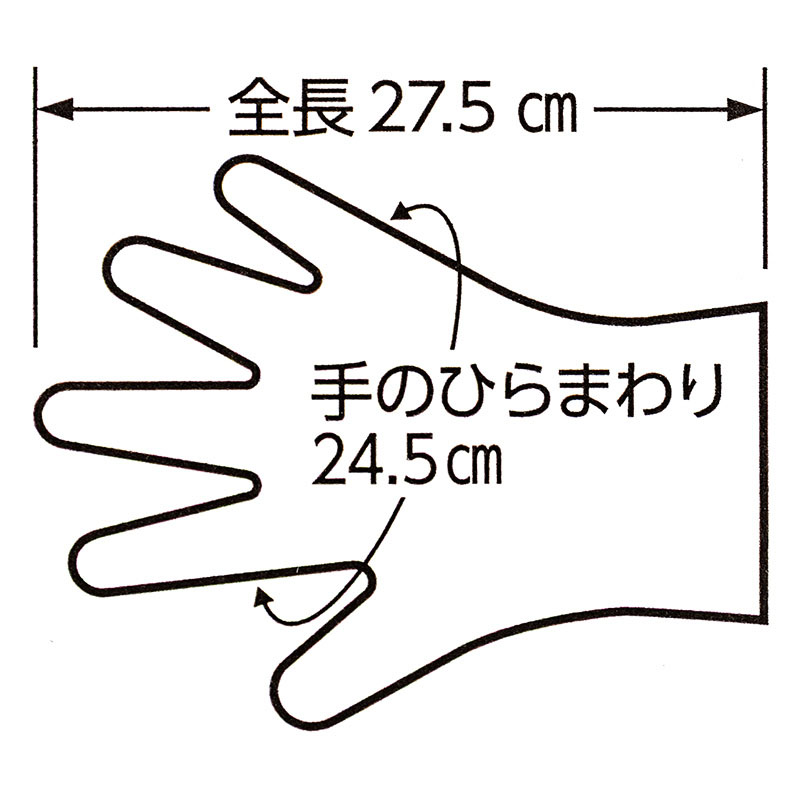 使いきりポリエチレン手袋100枚入