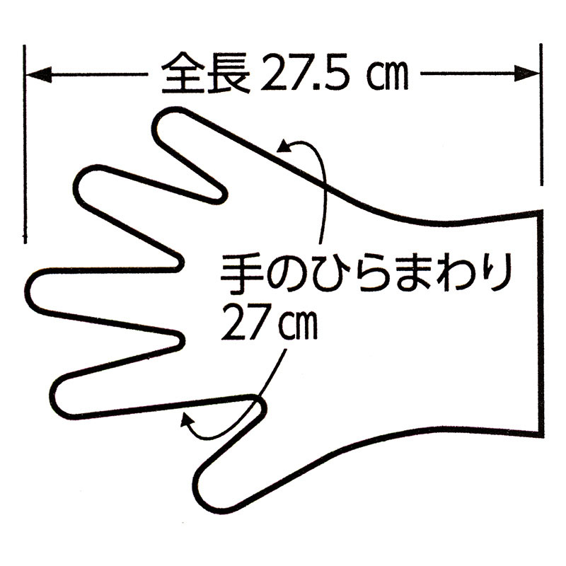 使いきりポリエチレン手袋100枚入
