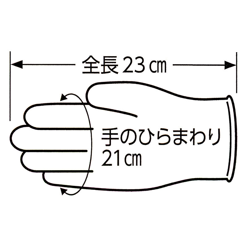 使いきりビニール手袋100枚入