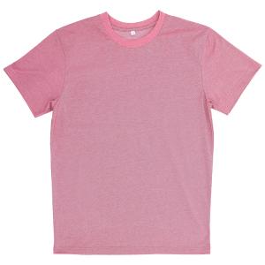 紳士DRY Tシャツ 丸首 モクピンク