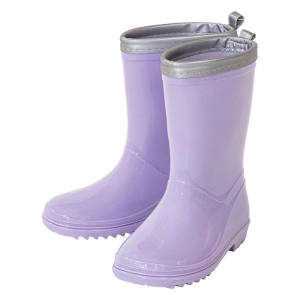 子供レインブーツ ラベンダー