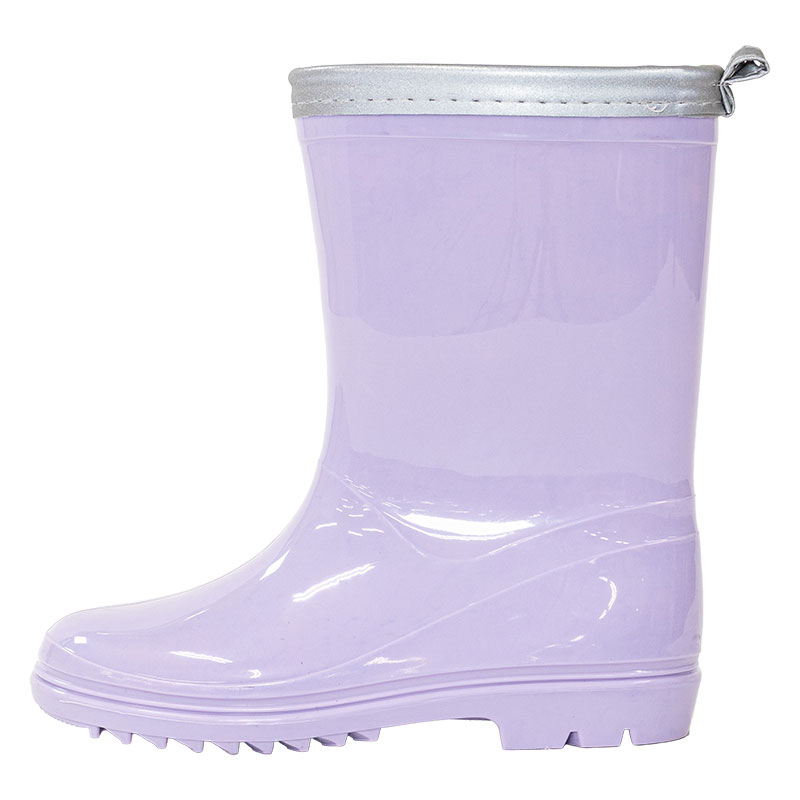 子供レインブーツ ラベンダー