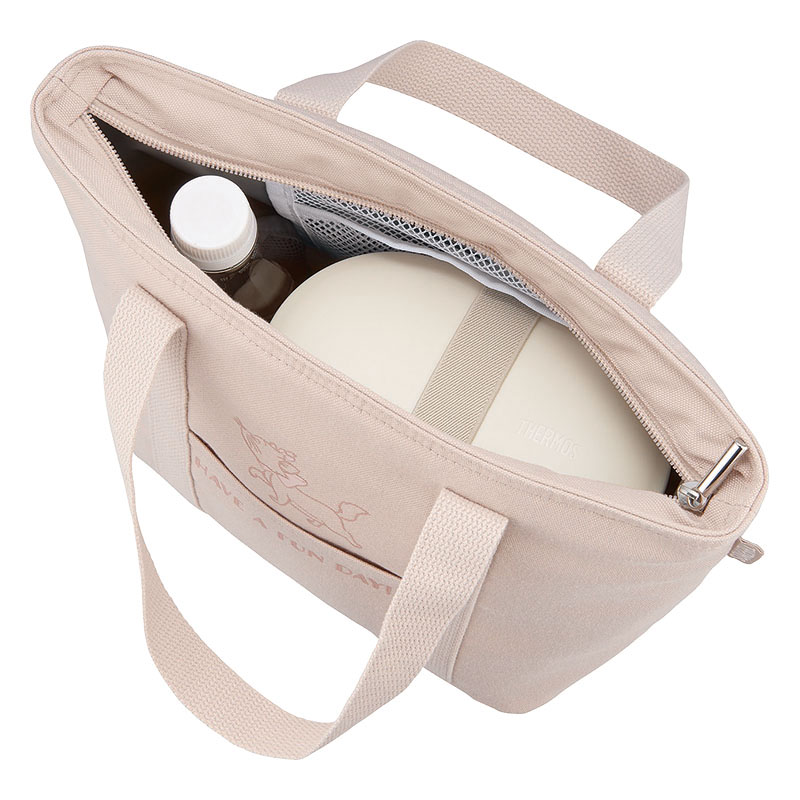 【お取り寄せ商品】保冷ランチバッグ 7L ピンクグレージュ