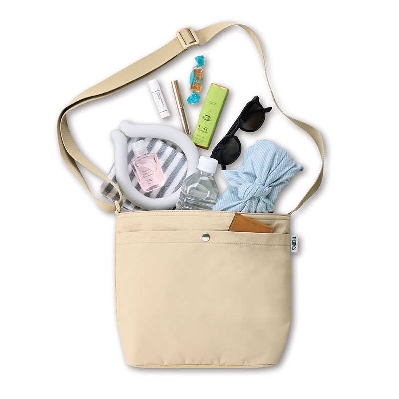 保冷ショルダーバッグ 7.0L ベージュ