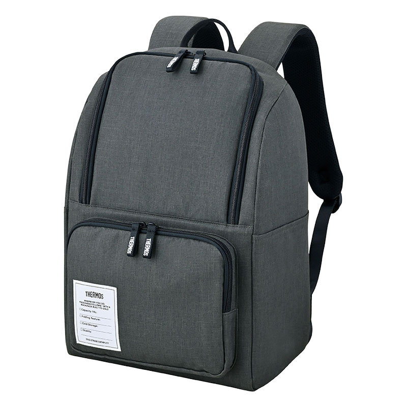 保冷バックパック 16L ダークグレー