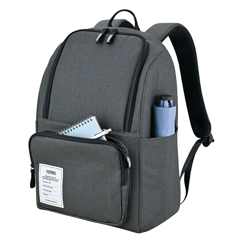 保冷バックパック 16L ダークグレー