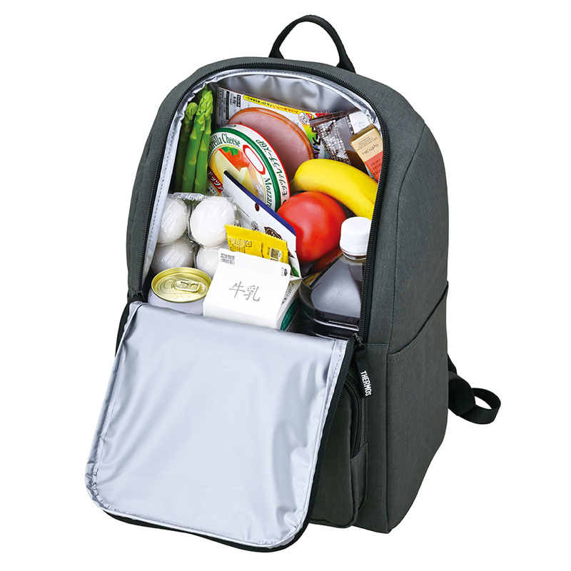 保冷バックパック 16L ダークグレー