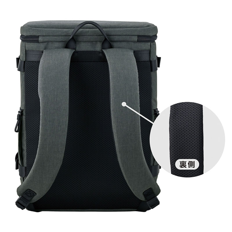 保冷バックパック 25L ダークグレー