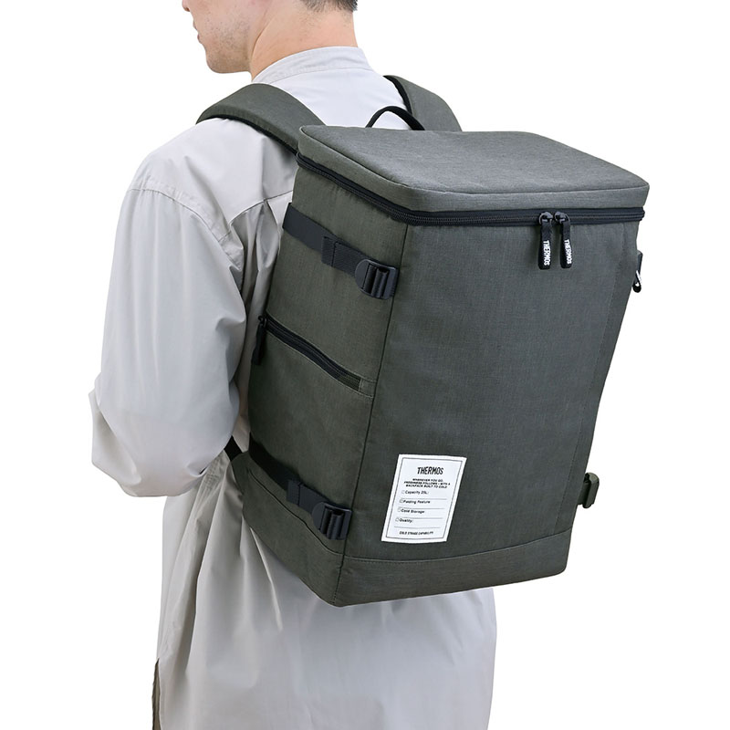保冷バックパック 25L ダークグレー