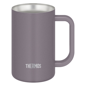 真空断熱ジョッキ 600ml グレー