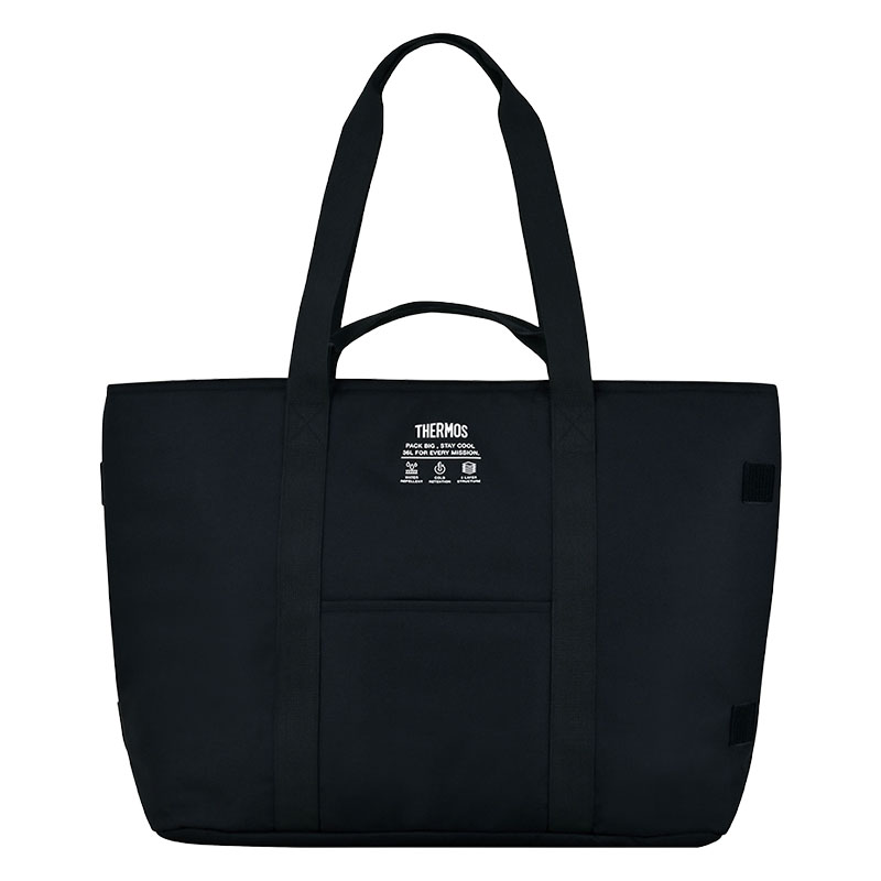 保冷ビッグトートバッグ 36L オールブラック