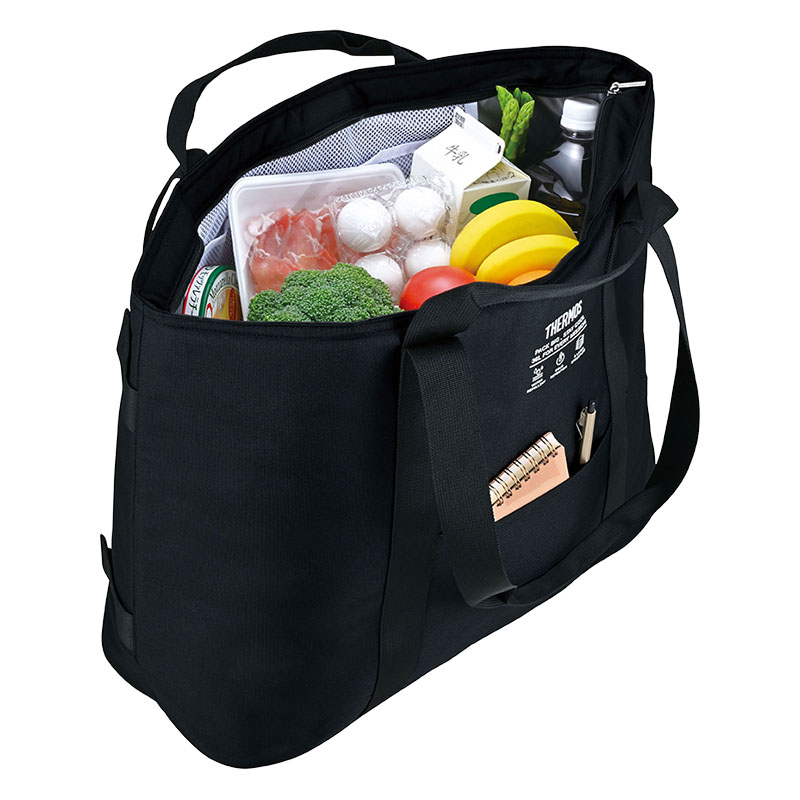 保冷ビッグトートバッグ 36L オールブラック