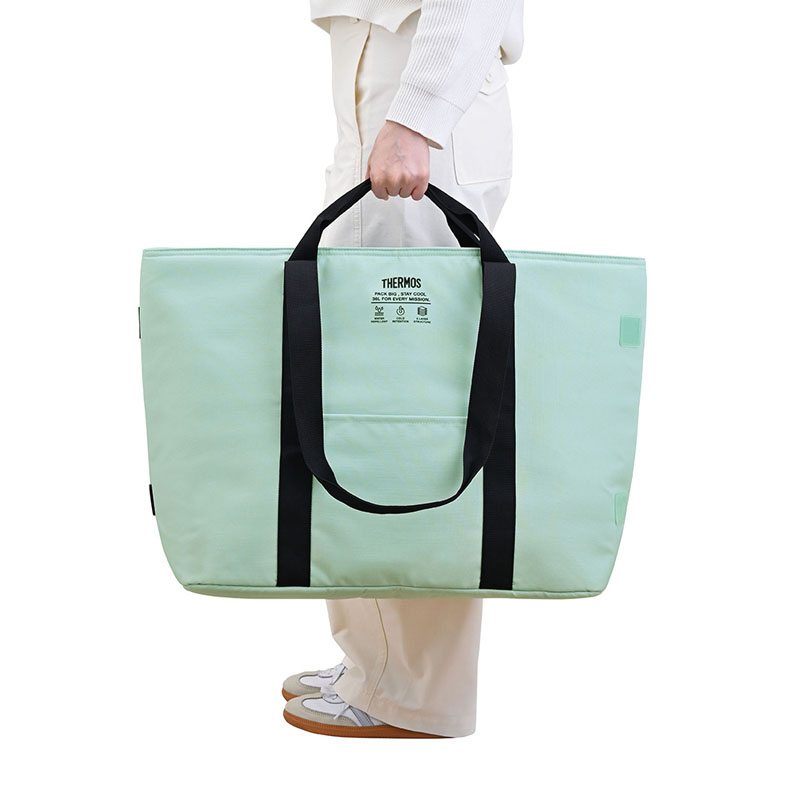 保冷ビッグトートバッグ 36L ミントグリーン