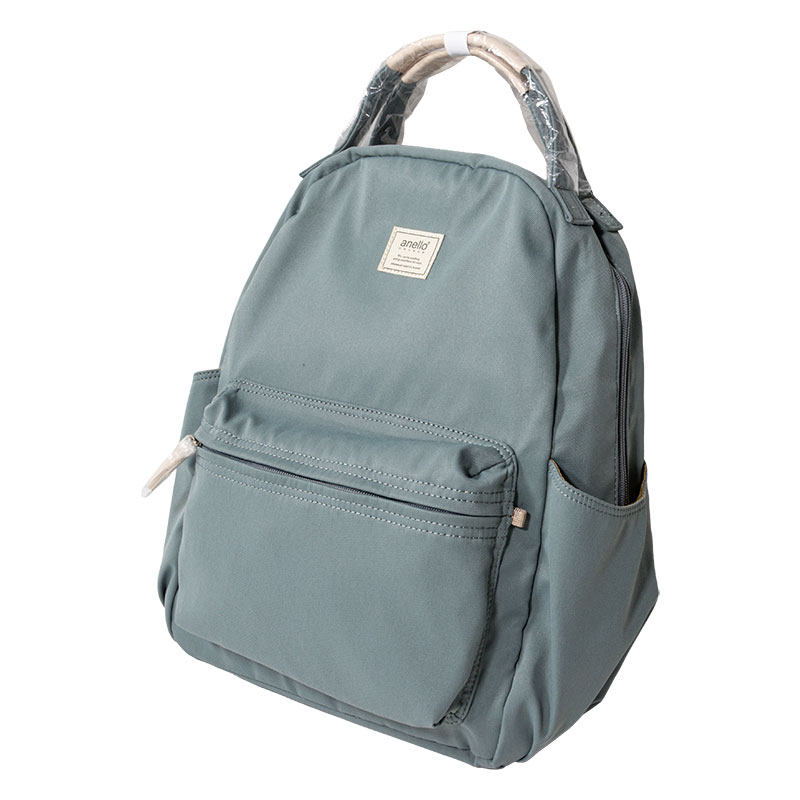 anello リュック motte ブルーグレー