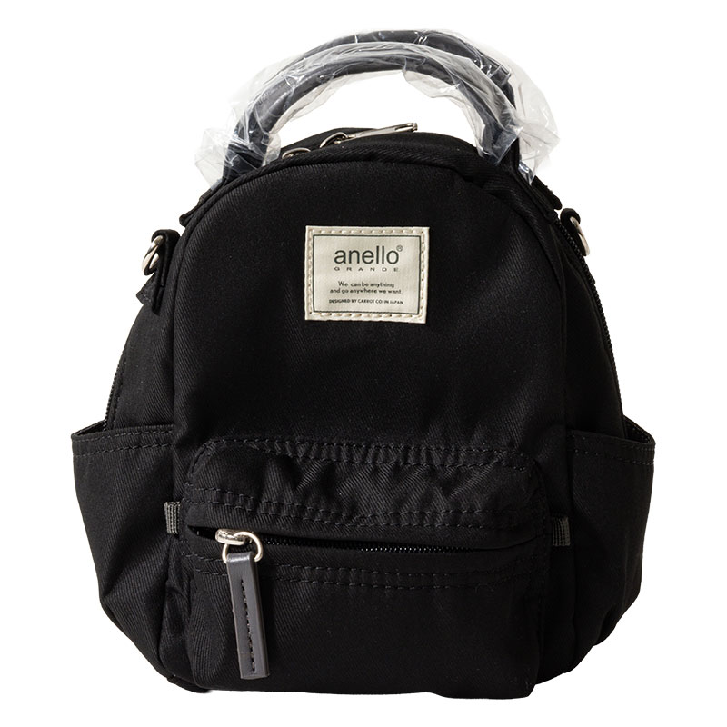 anello 2WAYナノショルダーバッグ motte ブラック