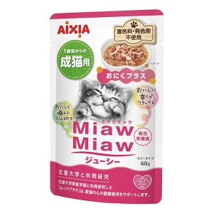 MiawMiaw ミャウミャウ ジューシー おにくプラス 60g