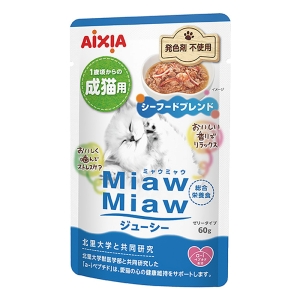 MiawMiaw ミャウミャウ ジューシー シーフードブレンド 60g