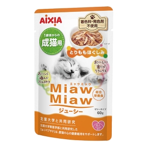 MiawMiaw ミャウミャウ ジューシー とりももほぐしみ 60g