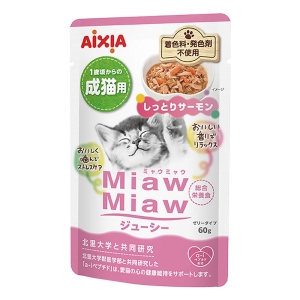 MiawMiaw ミャウミャウ ジューシー しっとりサーモン60g