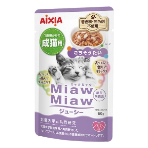 MiawMiaw ミャウミャウ ジューシー ごちそうたい 60g