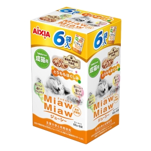 MiawMiaw ミャウミャウ ジューシー とりももほぐしみ 60g×6個入