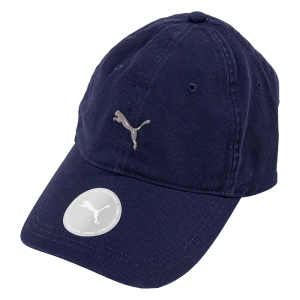 メンズ PUMA ツイルキャップ ネイビー系