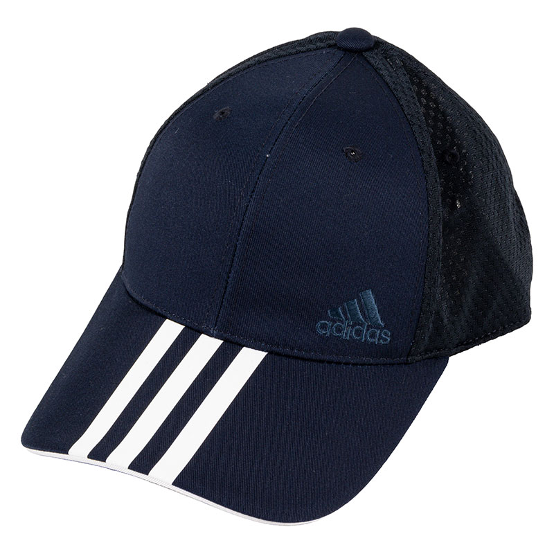 メンズ adidas ツイルキャップ カレッジネイビー