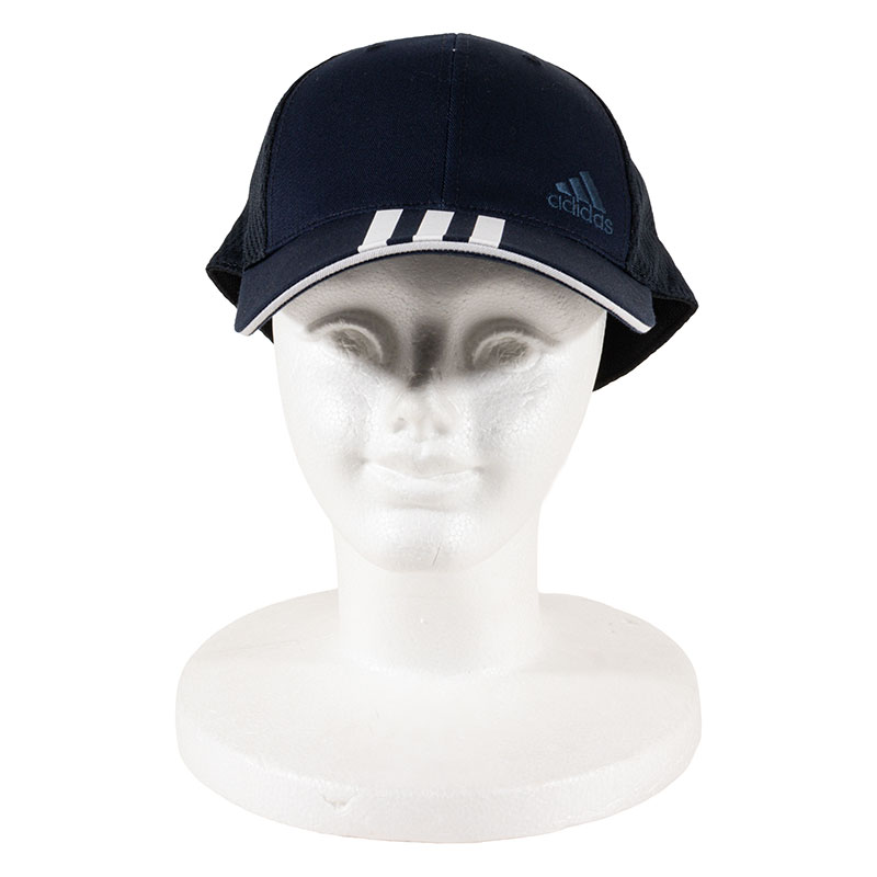 メンズ adidas ツイルキャップ カレッジネイビー