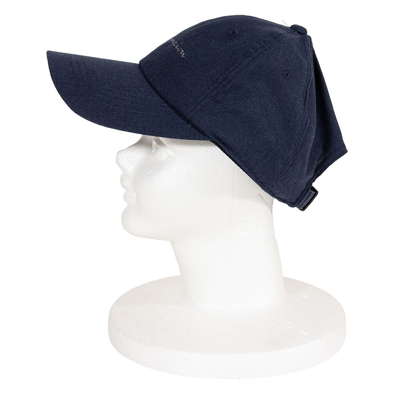 メンズ Champion ツイルキャップ ネイビー系