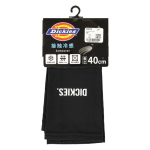 メンズ Dickies 接触冷感 アームカバーA 40cm フリー ブラック