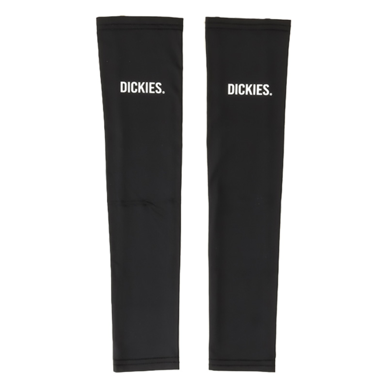 メンズ Dickies 接触冷感 アームカバーA 40cm フリー ブラック