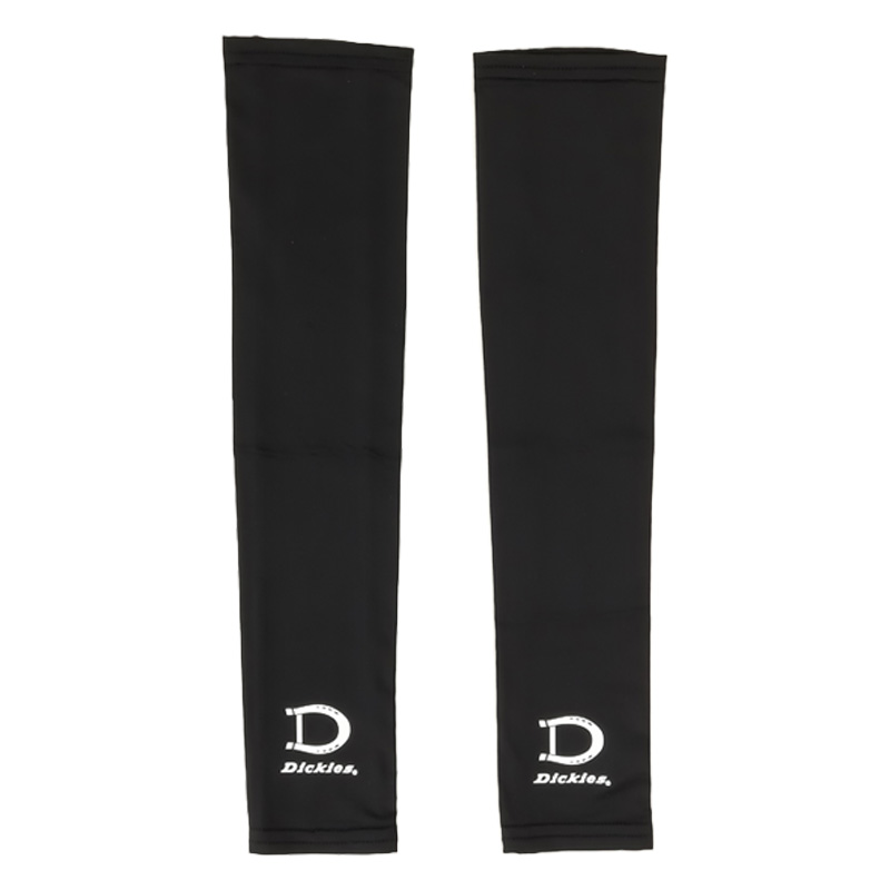 メンズ Dickies 接触冷感 アームカバーB 40cm フリー ブラック