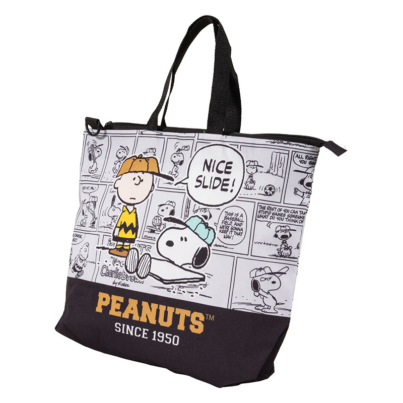 2WAYレッスンバッグ スヌーピー ブラック