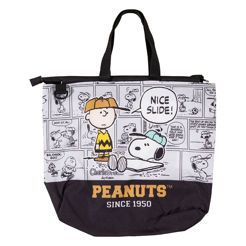 2WAYレッスンバッグ スヌーピー ブラック