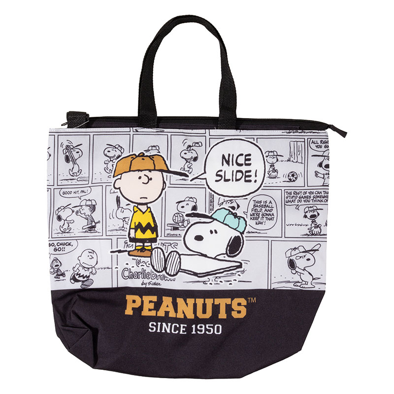 2WAYレッスンバッグ スヌーピー ブラック