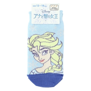 キッズ アナと雪の女王 エルサ スニーカー丈ソックス 13-19cm