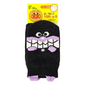 ベビー ばいきんまん パペット スニーカー丈ソックス