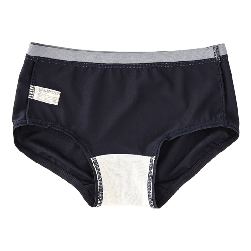 Happy Plus sports ジュニア ロゴハーフトップ&ショーツセット ネイビー