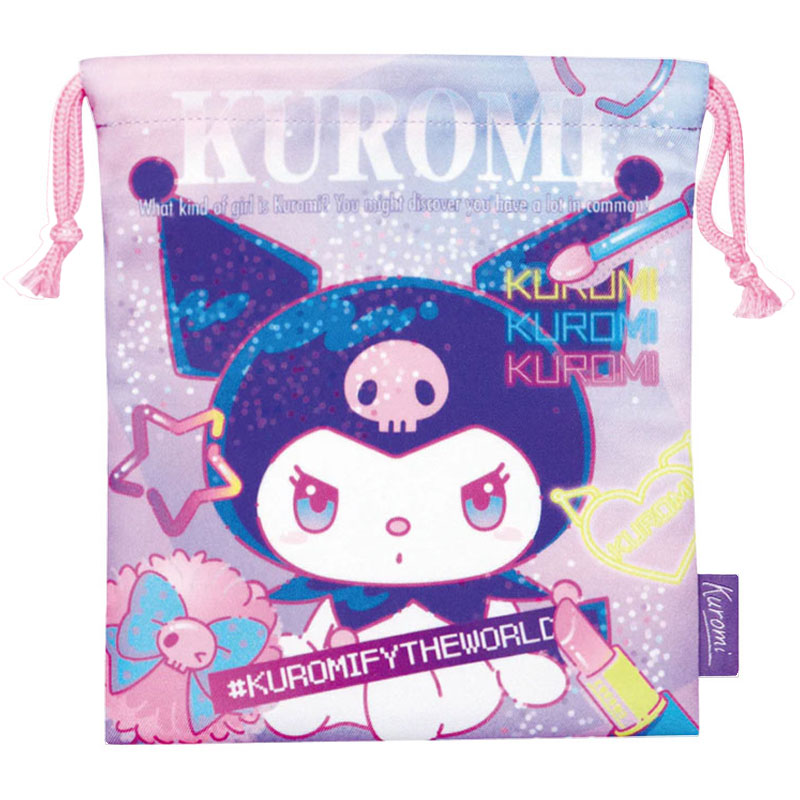 巾着 約18cm×21cm クロミ トレンド