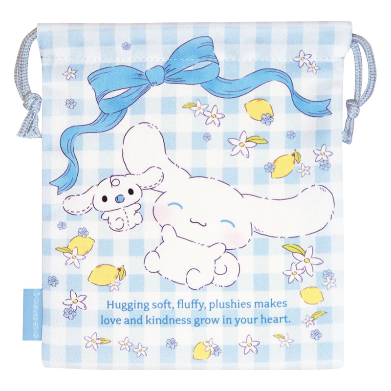 巾着 約18cm×21cm シナモロール レモン