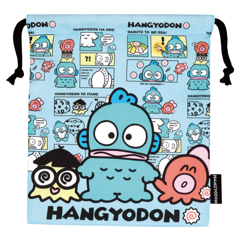 【お取り寄せ商品】巾着 約18cm×21cm ハンギョドン コミック