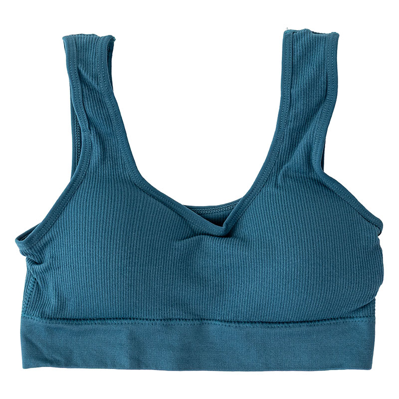 レディース リブ生地 マイティブラ ダークブルー