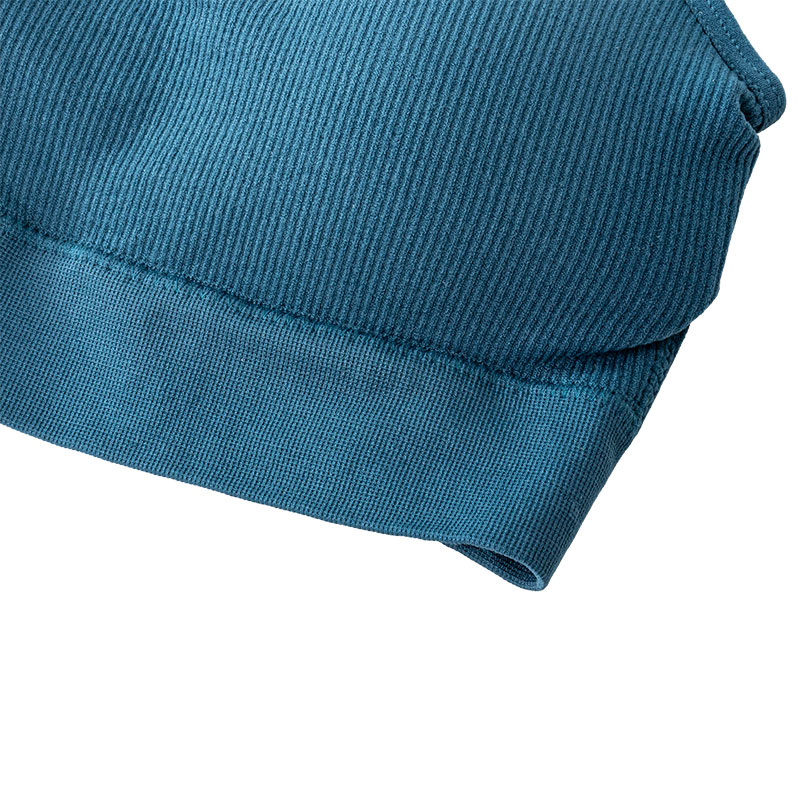 レディース リブ生地 マイティブラ ダークブルー